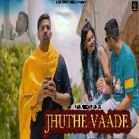 Jhuthe Vaade Divya Sharma Vijay Poonia New Haryanvi Sad Song 2023 By Naveen Punia Poster